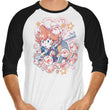 Memories in a Bubble - 3/4 Sleeve Raglan T-Shirt