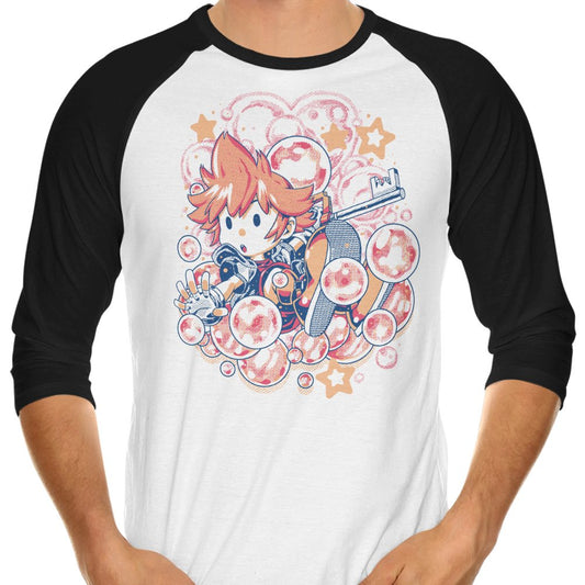 Memories in a Bubble - 3/4 Sleeve Raglan T-Shirt