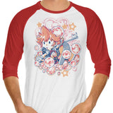 Memories in a Bubble - 3/4 Sleeve Raglan T-Shirt