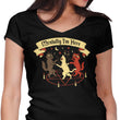 Mentally I'm Here - Women's V-Neck