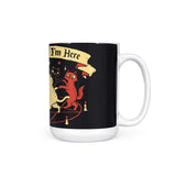 Mentally I'm Here - Mug