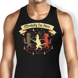 Mentally I'm Here - Tank Top