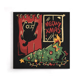 Meowy Xmas - Canvas Print