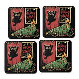 Meowy Xmas - Coasters