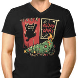 Meowy Xmas - Men's V-Neck