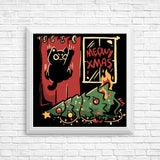 Meowy Xmas - Posters & Prints