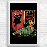 Meowy Xmas - Posters & Prints