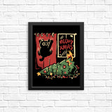 Meowy Xmas - Posters & Prints
