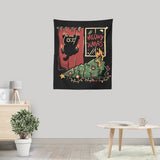 Meowy Xmas - Wall Tapestry