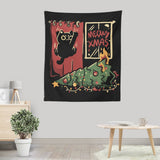 Meowy Xmas - Wall Tapestry