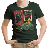 Meowy Xmas - Youth Apparel