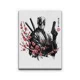 Merc Portrait Sumi-e - Canvas Print