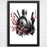 Merc Portrait Sumi-e - Posters & Prints