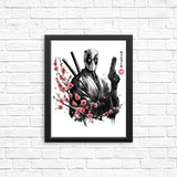 Merc Portrait Sumi-e - Posters & Prints