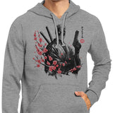 Merc Portrait Sumi-e - Hoodie