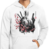 Merc Portrait Sumi-e - Hoodie