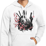 Merc Portrait Sumi-e - Hoodie