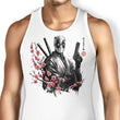 Merc Portrait Sumi-e - Tank Top