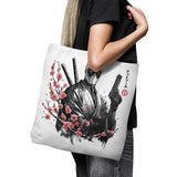 Merc Portrait Sumi-e - Tote Bag