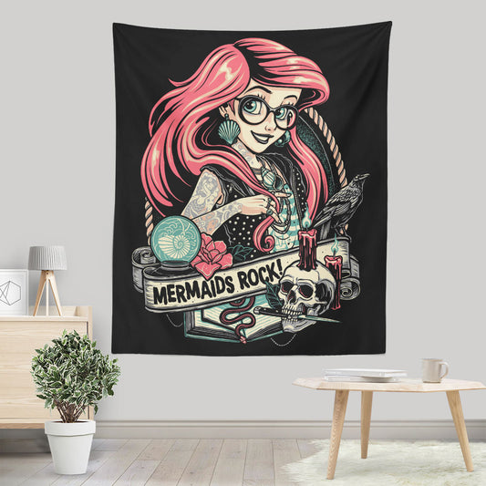 Mermaid's Rock - Wall Tapestry