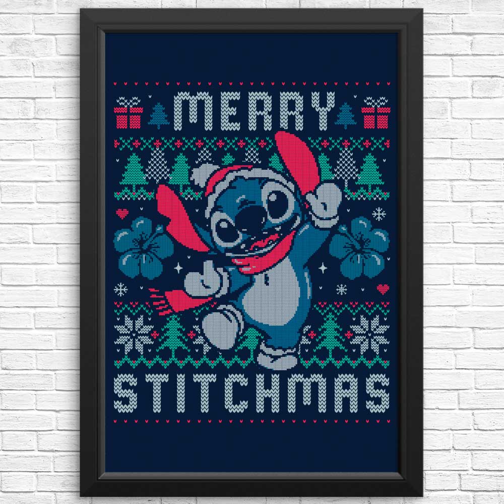 Merry Stitchmas - Posters & Prints
