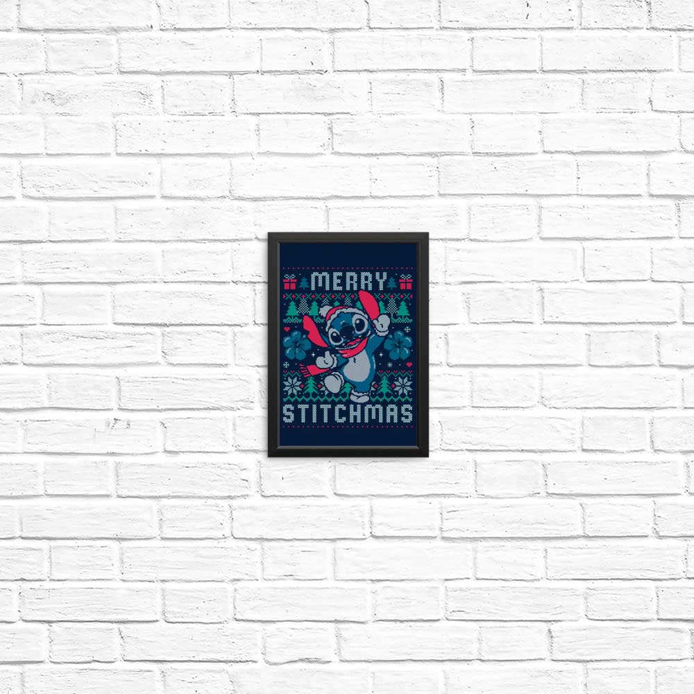 Merry Stitchmas - Posters & Prints