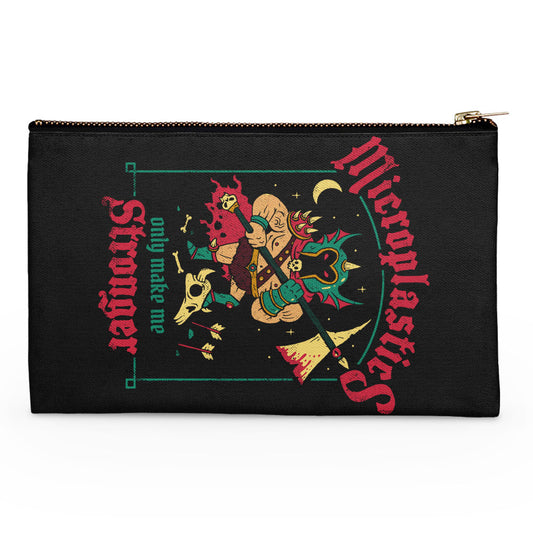 Microplastics Make Me Stronger - Accessory Pouch