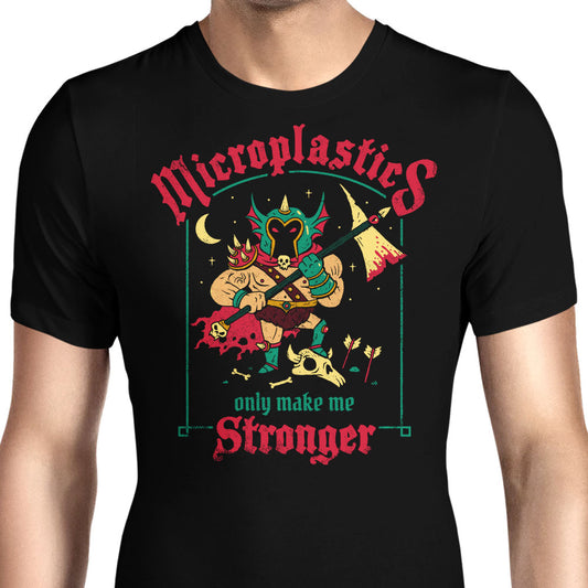 Microplastics Make Me Stronger - Men's Apparel