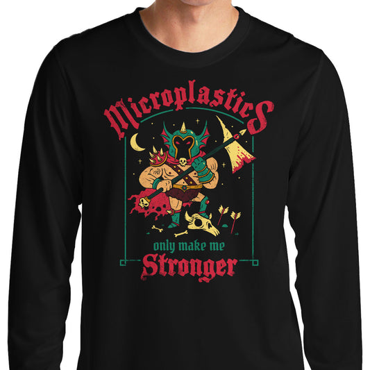 Microplastics Make Me Stronger - Long Sleeve T-Shirt