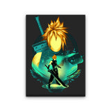 Midgar Mercenary - Canvas Print