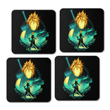Midgar Mercenary - Coasters