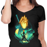 Midgar Mercenary - Women's V-Neck