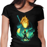 Midgar Mercenary - Women's V-Neck