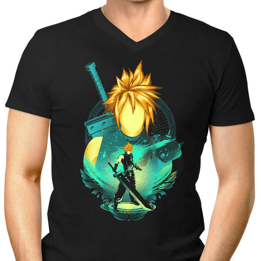 Midgar Mercenary - Men's V-Neck