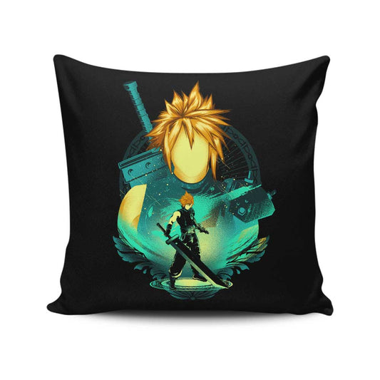 Midgar Mercenary - Throw Pillow