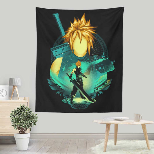 Midgar Mercenary - Wall Tapestry