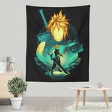 Midgar Mercenary - Wall Tapestry