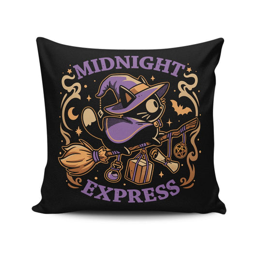 Midnight Express - Throw Pillow