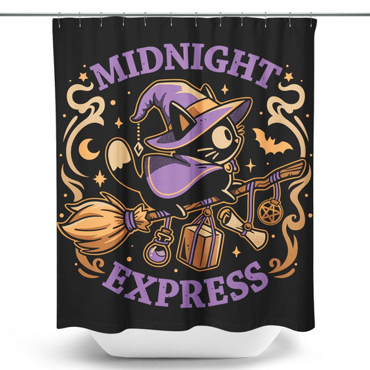 Midnight Express - Shower Curtain