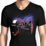 Midnight Spider - Men's V-Neck