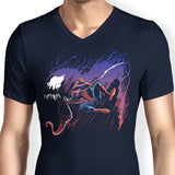 Midnight Spider - Men's V-Neck