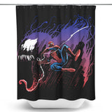 Midnight Spider - Shower Curtain