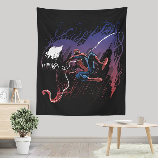 Midnight Spider - Wall Tapestry