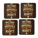 Mighty Heroes - Coasters