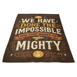 Mighty Heroes - Fleece Blanket