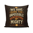 Mighty Heroes - Throw Pillow