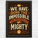 Mighty Heroes - Posters & Prints