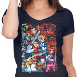 Mighty Pilgrim - Women's V-Neck