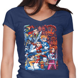 Mighty Pilgrim - Women's V-Neck