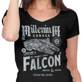 Millenium Garage - Women's V-Neck